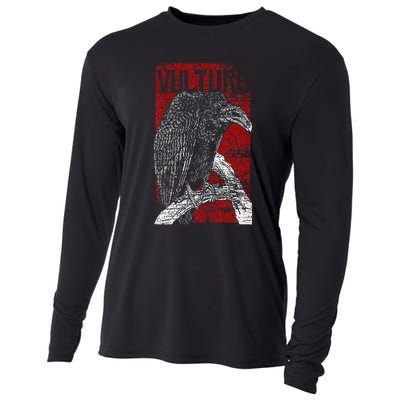 Bird Africa Animal Scavenger Ruppells Griffon Vulture Cooling Performance Long Sleeve Crew