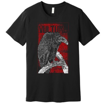 Bird Africa Animal Scavenger Ruppells Griffon Vulture Premium T-Shirt