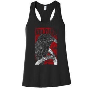 Bird Africa Animal Scavenger Ruppells Griffon Vulture Women's Racerback Tank