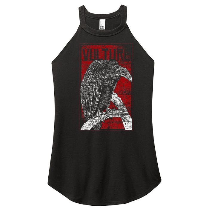 Bird Africa Animal Scavenger Ruppells Griffon Vulture Women's Perfect Tri Rocker Tank