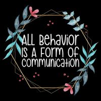 Behavior Analyst All Behavior Is A Form Of Communication Wool Snapback Cap