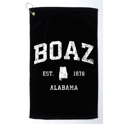 Boaz Alabama Al Vintage Athletic Sports Design Golf Towel