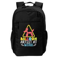 Balloon Artist At Work Balloon Twisting Balloon Modeling Daily Commute Backpack