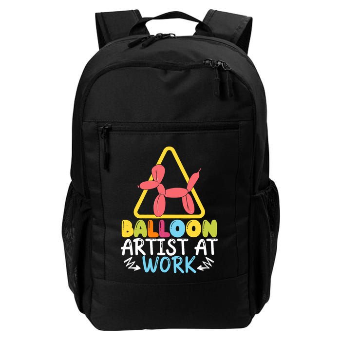 Balloon Artist At Work Balloon Twisting Balloon Modeling Daily Commute Backpack
