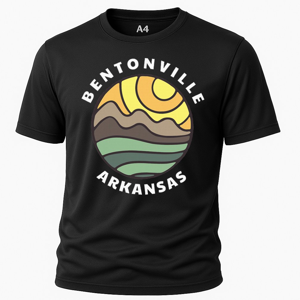 Bentonville Arkansas Ar Mountain Vacation Souvenir Performance Shirt