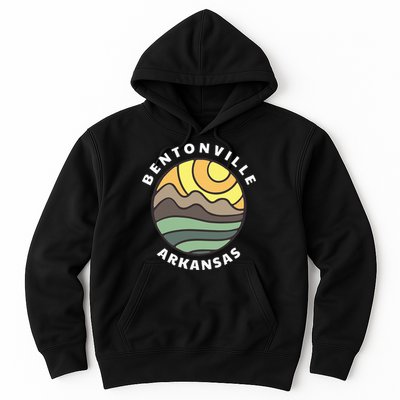 Bentonville Arkansas Ar Mountain Vacation Souvenir Hoodie