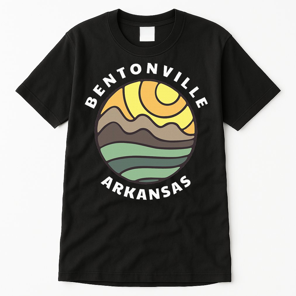 Bentonville Arkansas Ar Mountain Vacation Souvenir Tall T-Shirt