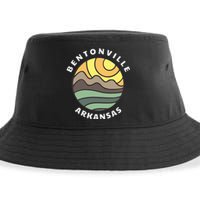 Bentonville Arkansas Ar Mountain Vacation Souvenir Sustainable Bucket Hat