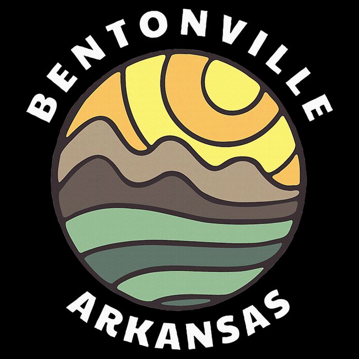 Bentonville Arkansas Ar Mountain Vacation Souvenir Drawstring Bag