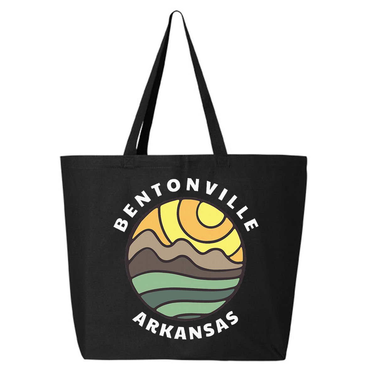 Bentonville Arkansas Ar Mountain Vacation Souvenir 25L Jumbo Tote