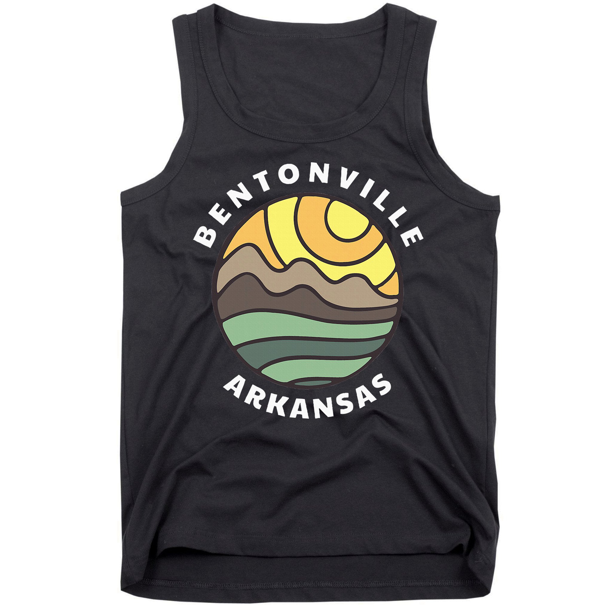 Bentonville Arkansas Ar Mountain Vacation Souvenir Tank Top