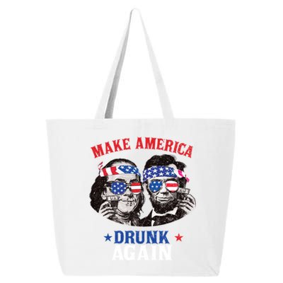 Ben And Abe Make America Drunk Again And Gift 25L Jumbo Tote