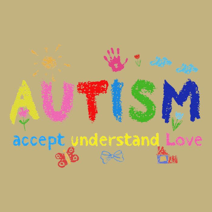 Brushstroke Autism Accept Understand Love Autism Awareness Cooling Performance Crew T-Shirt