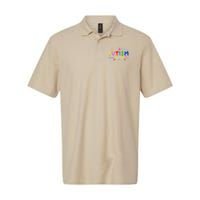 Brushstroke Autism Accept Understand Love Autism Awareness Polo