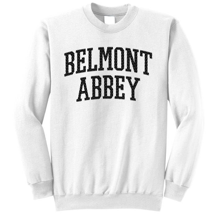 Belmont Abbey Arch Vintage College University Alumni Style Sweatshirt