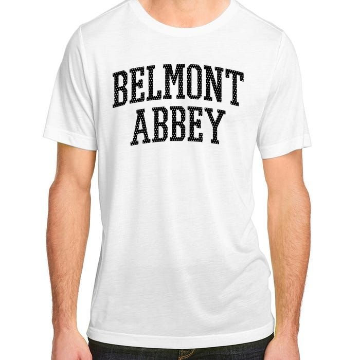 Belmont Abbey Arch Vintage College University Alumni Style Adult ChromaSoft Performance T-Shirt