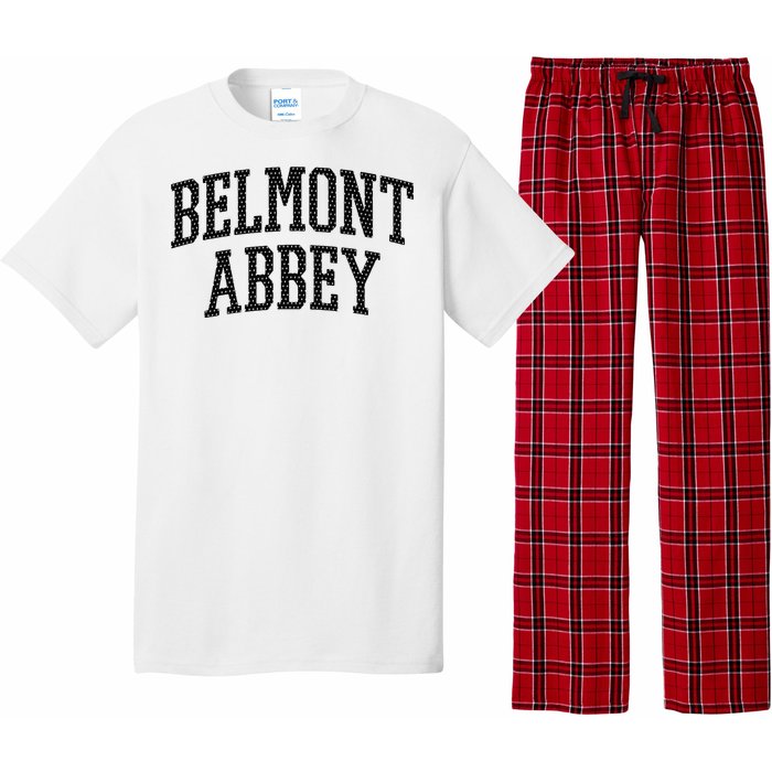 Belmont Abbey Arch Vintage College University Alumni Style Pajama Set