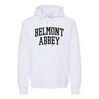 Belmont Abbey Arch Vintage College University Alumni Style Premium Hoodie