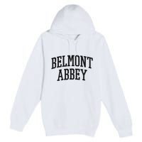 Belmont Abbey Arch Vintage College University Alumni Style Premium Pullover Hoodie