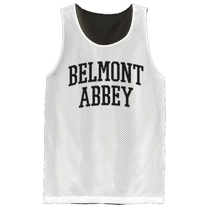 Belmont Abbey Arch Vintage College University Alumni Style Mesh Reversible Basketball Jersey Tank