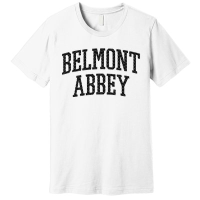 Belmont Abbey Arch Vintage College University Alumni Style Premium T-Shirt