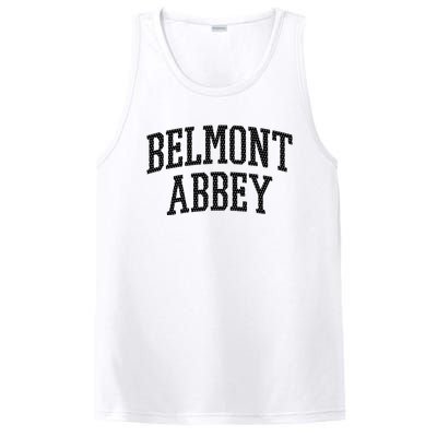 Belmont Abbey Arch Vintage College University Alumni Style PosiCharge Competitor Tank