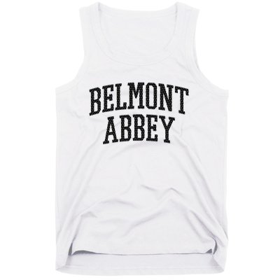 Belmont Abbey Arch Vintage College University Alumni Style Tank Top