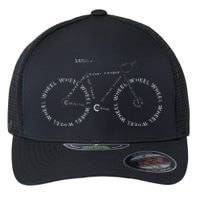 Bicycle Amazing Anatomy Cycling Flexfit Unipanel Trucker Cap