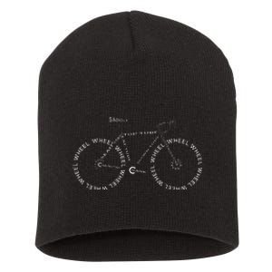 Bicycle Amazing Anatomy Cycling Short Acrylic Beanie