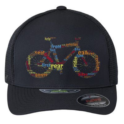 Bicycle Amazing Anatomy Cycling Flexfit Unipanel Trucker Cap