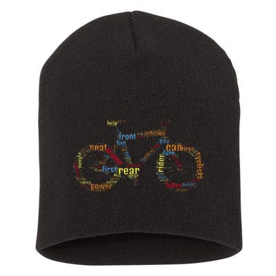 Bicycle Amazing Anatomy Cycling Short Acrylic Beanie