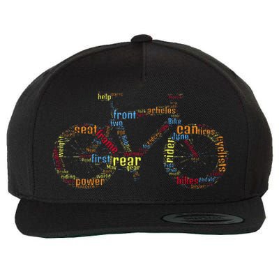 Bicycle Amazing Anatomy Cycling Wool Snapback Cap