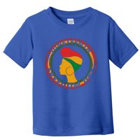 Black Afro American Celebrate Junenth 1865 Freedoom Funny Gift Toddler T-Shirt