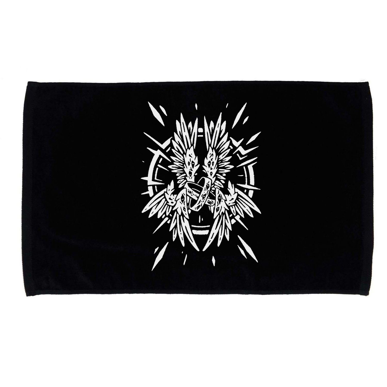 Biblically Accurate Angel Be Not Afraid Bible Angel Microfiber Hand Towel