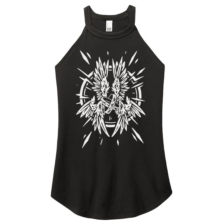 Biblically Accurate Angel Be Not Afraid Bible Angel Women's Perfect Tri Rocker Tank
