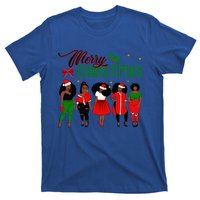 Black African American Santa Christmas Melanin Great Gift T-Shirt