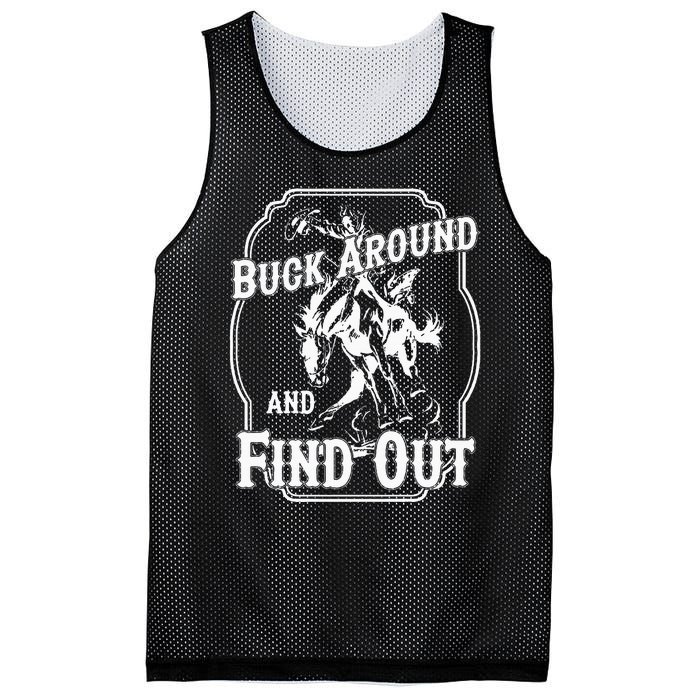 Buck Around And Find Out Mesh Reversible Basketball Jersey Tank