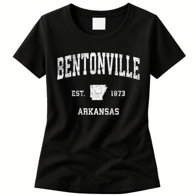 Bentonville Arkansas Ar Vintage Sports Womens T-Shirt