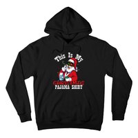 Black African American Santa Claus Christmas Pajamas 2023 Hoodie