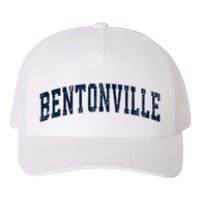 Bentonville Arkansas Ar Vintage Sports Design Yupoong Adult 5-Panel Trucker Hat