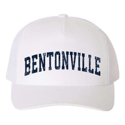 Bentonville Arkansas Ar Vintage Sports Design Yupoong Adult 5-Panel Trucker Hat