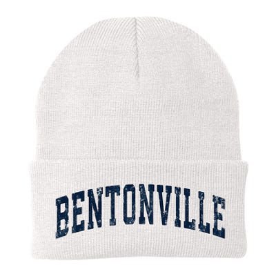 Bentonville Arkansas Ar Vintage Sports Design Knit Cap Winter Beanie