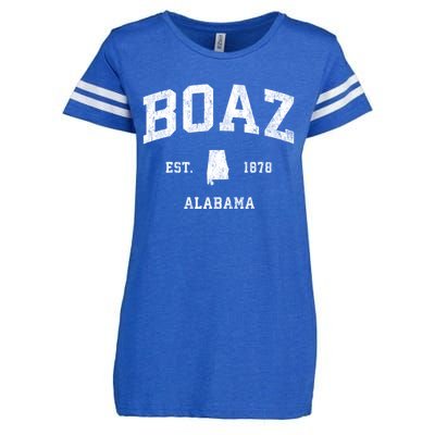 Boaz Alabama Al Vintage Athletic Sports Enza Ladies Jersey Football T-Shirt