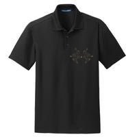 Biblically Accurate Archangel Wings Star Emo Alt Goth Dry Zone Grid Polo