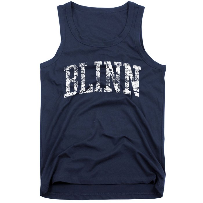 Blinn Athletic Arch College University Alumni Tank Top