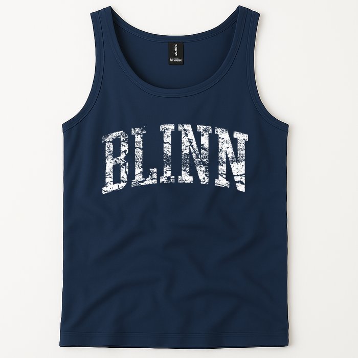 Blinn Athletic Arch College University Alumni Tank Top
