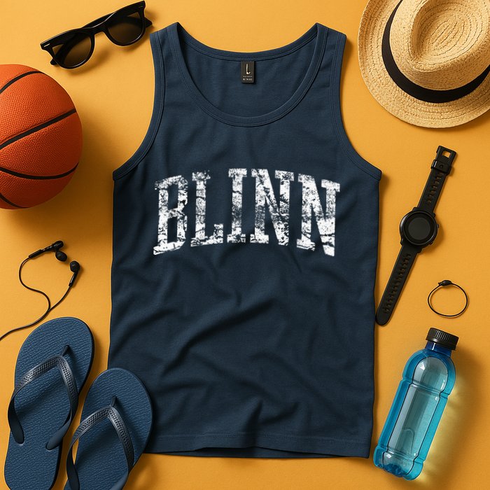 Blinn Athletic Arch College University Alumni Tank Top