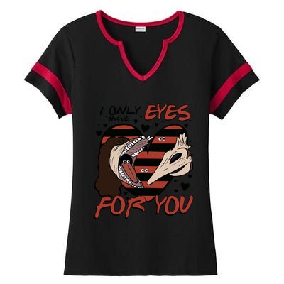 Barbara And Adam Mait!Land I Only Have Eyes For You Beetle!Juice Vintage Ladies Halftime Notch Neck Tee