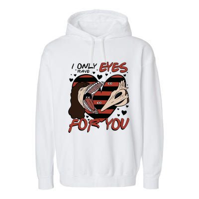 Barbara And Adam Mait!Land I Only Have Eyes For You Beetle!Juice Vintage Garment-Dyed Fleece Hoodie