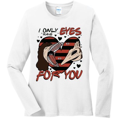 Barbara And Adam Mait!Land I Only Have Eyes For You Beetle!Juice Vintage Ladies Long Sleeve Shirt